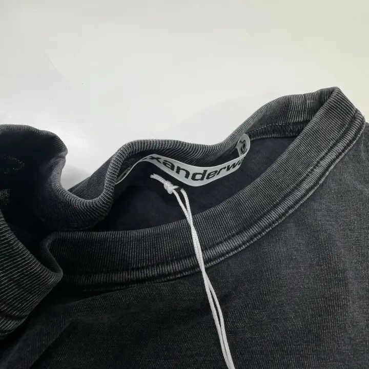 Alexander Wang Alexander Wang SS22 Acid-Wash Black T-Shirt 0079 Size XL / US 12-14 / IT 48-50 - 7 Thumbnail