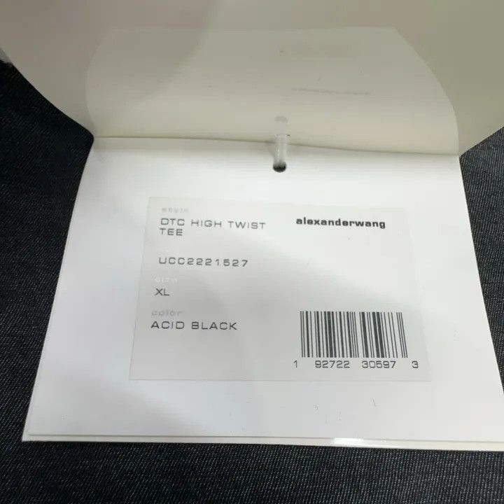 Alexander Wang Alexander Wang SS22 Acid-Wash Black T-Shirt 0079 Size XL / US 12-14 / IT 48-50 - 6 Thumbnail
