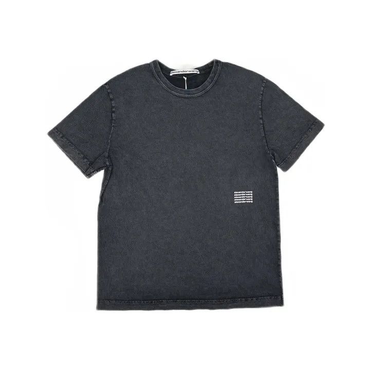 Alexander Wang Alexander Wang SS22 Black Acid Wash T-Shirt 0079 Size L / US 10 / IT 46 - 2 Thumbnail