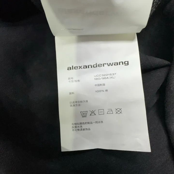 Alexander Wang Alexander Wang Logo Printed Long Sleeve Sweatshirt 0079 Size XL / US 12-14 / IT 48-50 - 5 Thumbnail