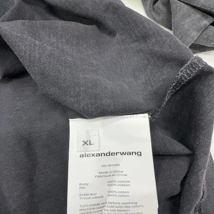 Alexander Wang Alexander Wang Logo Printed Long Sleeve Sweatshirt 0079 Size XL / US 12-14 / IT 48-50 - 4 Thumbnail