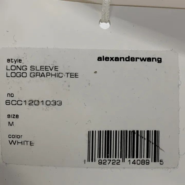 Alexander Wang Alexander Wang Logo Long Sleeve Sweatshirt 0079 Size M / US 6-8 / IT 42-44 - 3 Thumbnail