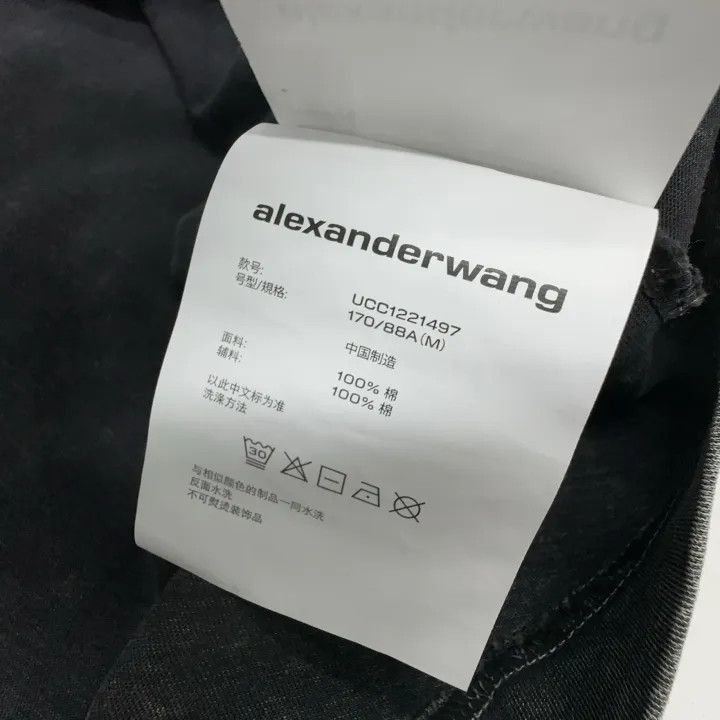 Alexander Wang Alexander Wang SS22 Cotton Logo Print T-Shirt 0079 Size M / US 6-8 / IT 42-44 - 5 Thumbnail