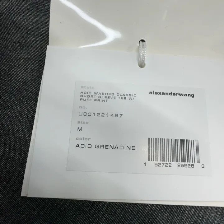 Alexander Wang Alexander Wang SS22 Cotton Logo Print T-Shirt 0079 Size M / US 6-8 / IT 42-44 - 7 Thumbnail