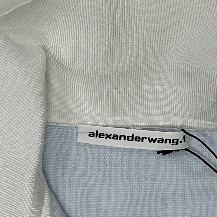 Alexander Wang Alexander Wang SS21 Checkered V-Neck Polo Dress 0079 Size XS / US 0-2 / IT 36-38 - 2 Thumbnail