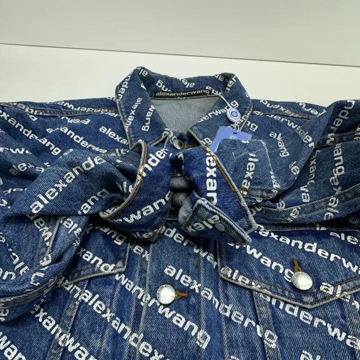Alexander Wang Alexander Wang Casual Denim Jacket 0079 Size M / US 6-8 / IT 42-44 - 8 Thumbnail