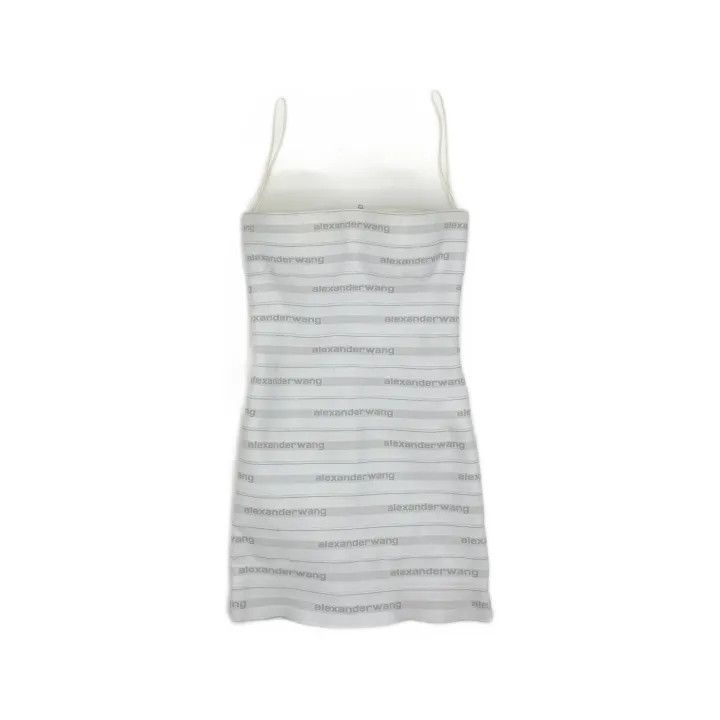 Alexander Wang Alexander Wang Striped Bodycon Cami Dress 0079 Size XS / US 0-2 / IT 36-38 - 2 Thumbnail