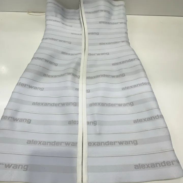 Alexander Wang Alexander Wang Striped Bodycon Cami Dress 0079 Size XS / US 0-2 / IT 36-38 - 9 Thumbnail