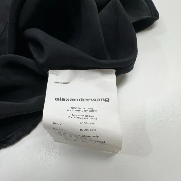 Alexander Wang Alexander Wang SS22 Off-Shoulder Black Dress 0079 Size S / US 4 / IT 40 - 5 Thumbnail