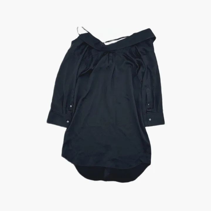 Alexander Wang Alexander Wang SS22 Off-Shoulder Black Dress 0079 Size S / US 4 / IT 40 - 3 Thumbnail