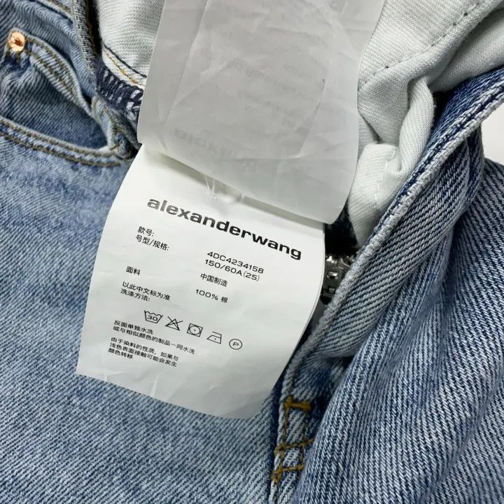 Alexander Wang Alexander Wang Casual Fashion Wide-Leg Pants 0079 Size 25" / US 0 / IT 36 - 4 Thumbnail