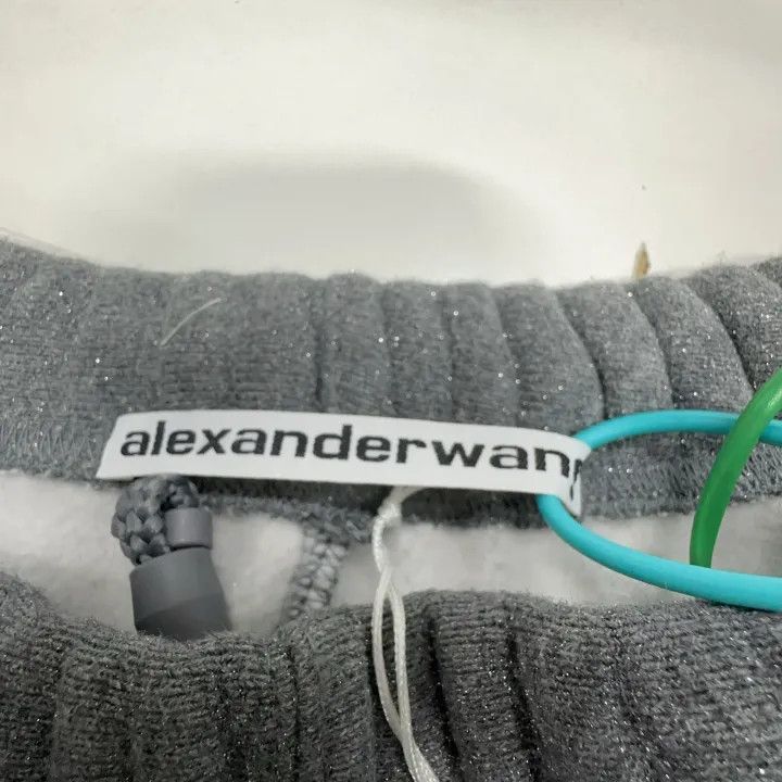 Alexander Wang Alexander Wang Gray Loose Knit Sports Pants 0079 Size 30" / US 8 / IT 44 - 3 Thumbnail