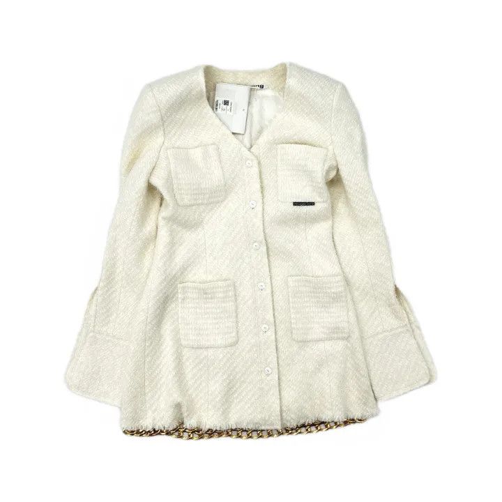 Alexander Wang Alexander Wang Logo Button-Up Coat 0079 Size S / US 4 / IT 40 - 2 Thumbnail