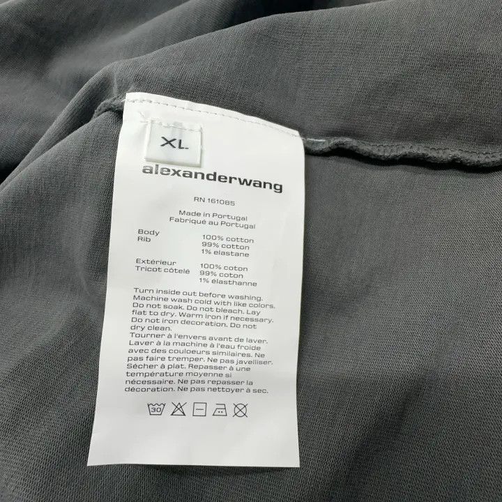 Alexander Wang Alexander Wang SS24 Logo Oversized T-Shirt 0079 Size XL / US 12-14 / IT 48-50 - 6 Thumbnail