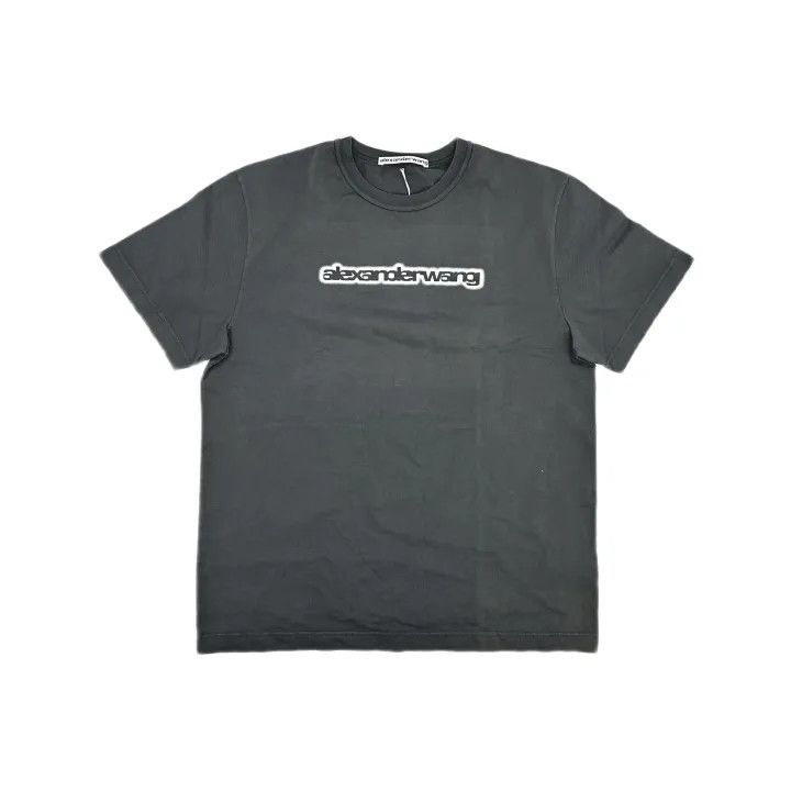 Alexander Wang Alexander Wang SS24 Logo Oversized T-Shirt 0079 Size XL / US 12-14 / IT 48-50 - 2 Thumbnail