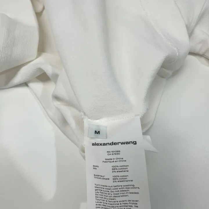 Alexander Wang Alexander Wang Loose Fit Short Sleeve T-Shirt 0079 Size M / US 6-8 / IT 42-44 - 7 Thumbnail
