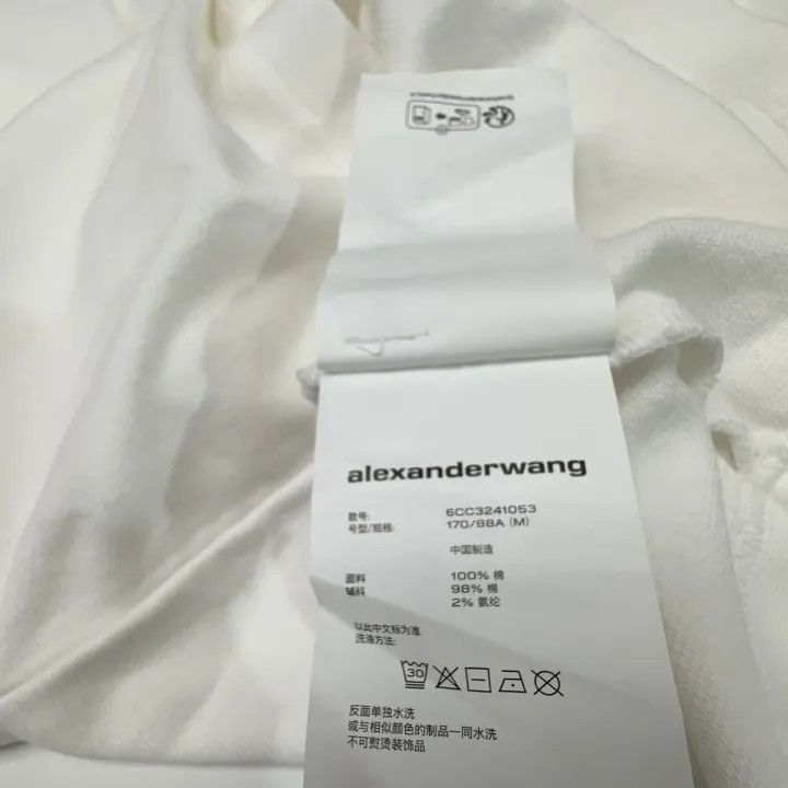 Alexander Wang Alexander Wang Loose Fit Short Sleeve T-Shirt 0079 Size M / US 6-8 / IT 42-44 - 6 Thumbnail