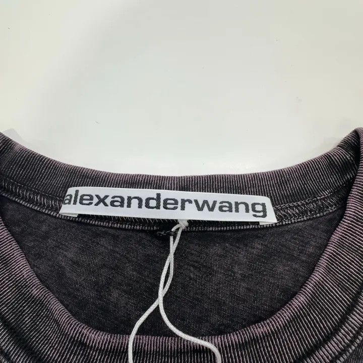 Alexander Wang Alexander Wang Classic Logo Vintage Wash T-Shirt 0079 Size XS / US 0-2 / IT 36-38 - 6 Thumbnail
