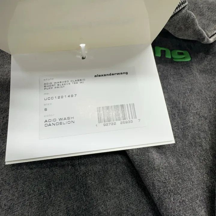 Alexander Wang Alexander Wang SS22 Logo Graphic Tee 0079 Size S / US 4 / IT 40 - 6 Thumbnail
