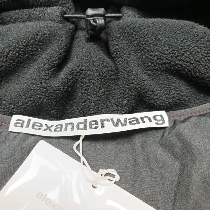 Alexander Wang Alexander Wang FW21 Glossy Hooded Cotton Jacket 0079 Size XS / US 0-2 / IT 36-38 - 3 Thumbnail