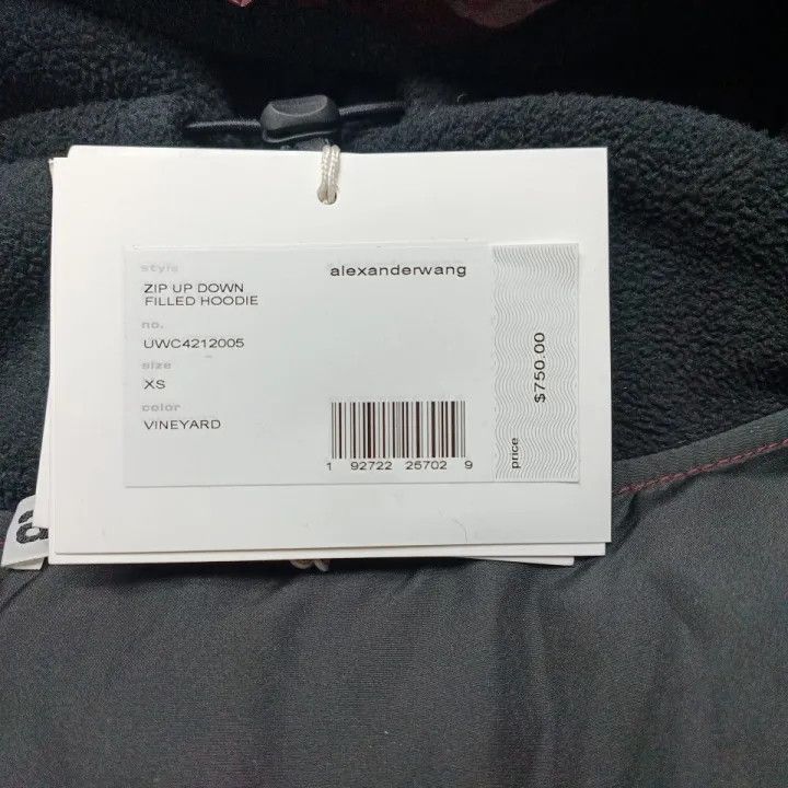 Alexander Wang Alexander Wang FW21 Glossy Hooded Cotton Jacket 0079 Size XS / US 0-2 / IT 36-38 - 5 Thumbnail