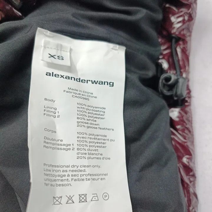Alexander Wang Alexander Wang FW21 Glossy Hooded Cotton Jacket 0079 Size XS / US 0-2 / IT 36-38 - 4 Thumbnail