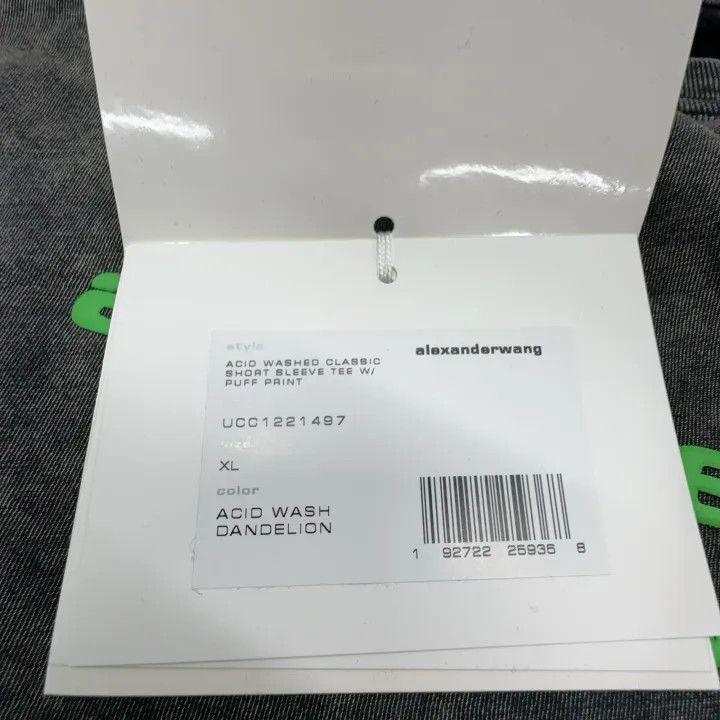 Alexander Wang Alexander Wang Acid Wash Logo T-Shirt 0079 Size XL / US 12-14 / IT 48-50 - 6 Thumbnail