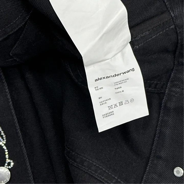 Alexander Wang Alexander Wang Rabbit Print Denim Jacket 0079 Size M / US 6-8 / IT 42-44 - 4 Thumbnail