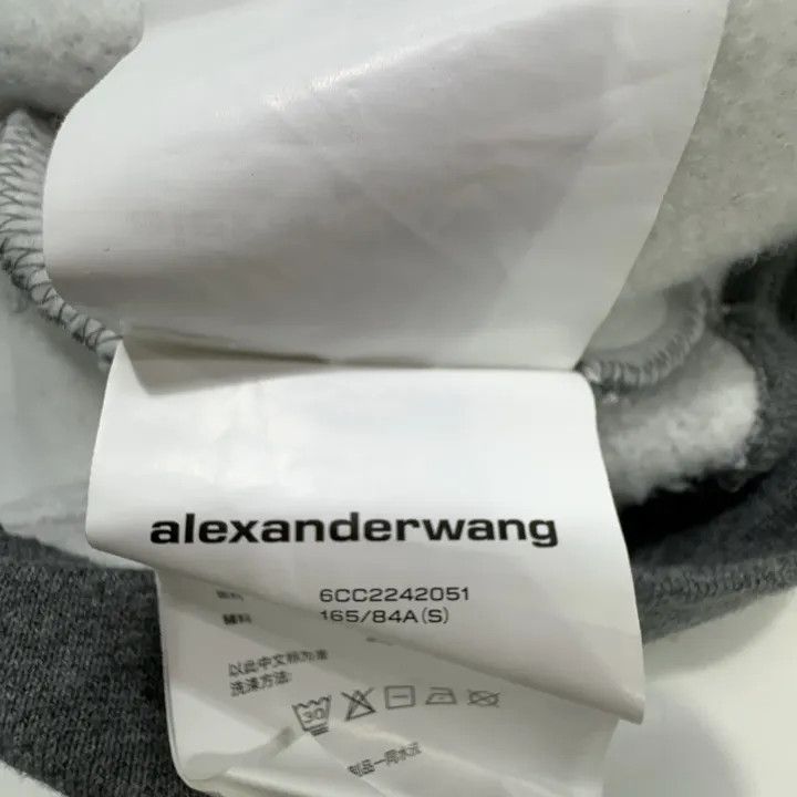 Alexander Wang Alexander Wang Gray Star Logo Hoodie 0079 Size S / US 4 / IT 40 - 4 Thumbnail