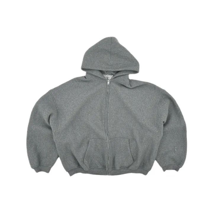 Alexander Wang Alexander Wang Gray Star Logo Hoodie 0079 Size S / US 4 / IT 40 - 2 Thumbnail