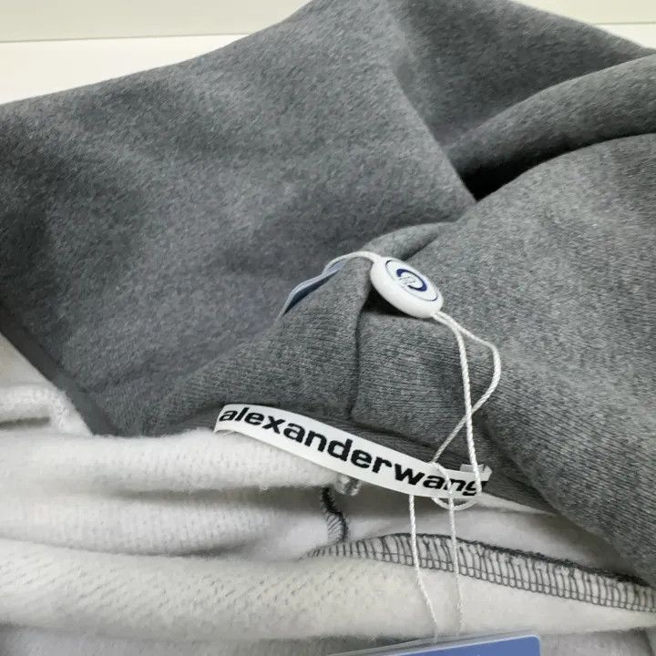 Alexander Wang Alexander Wang Gray Star Logo Hoodie 0079 Size S / US 4 / IT 40 - 6 Thumbnail