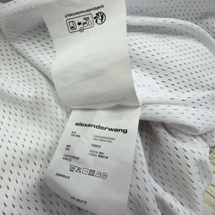 Alexander Wang Alexander Wang White Embroidered Logo Zip Jacket 0079 Size XS / US 0-2 / IT 36-38 - 7 Thumbnail