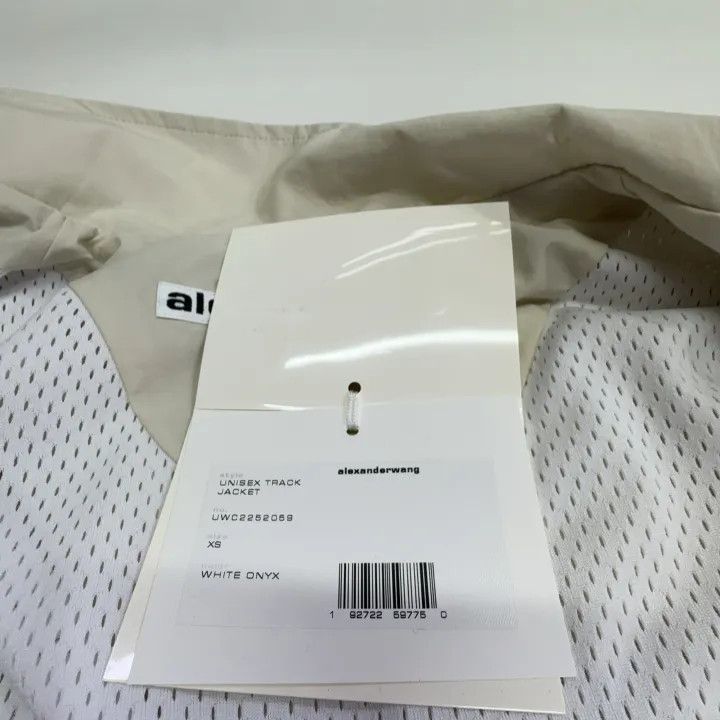 Alexander Wang Alexander Wang White Embroidered Logo Zip Jacket 0079 Size XS / US 0-2 / IT 36-38 - 5 Thumbnail