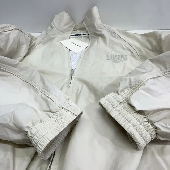 Alexander Wang Alexander Wang White Embroidered Logo Zip Jacket 0079 Size XS / US 0-2 / IT 36-38 - 8 Thumbnail