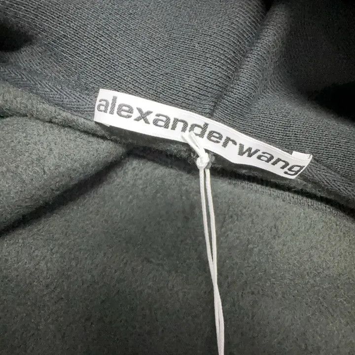 Alexander Wang Alexander Wang Black Hooded Sweatshirt with Logo 0079 Size M / US 6-8 / IT 42-44 - 5 Thumbnail