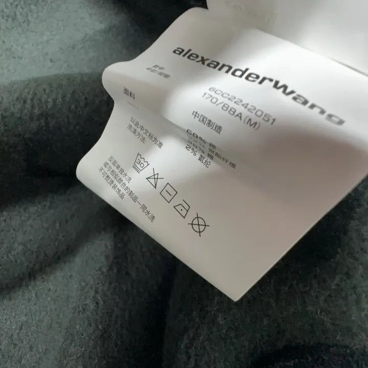 Alexander Wang Alexander Wang Black Hooded Sweatshirt with Logo 0079 Size M / US 6-8 / IT 42-44 - 7 Thumbnail