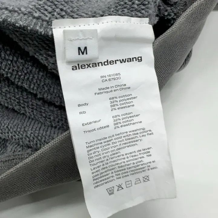 Alexander Wang Alexander Wang Unisex Casual Zip Hoodie 0079 Size M / US 6-8 / IT 42-44 - 4 Thumbnail