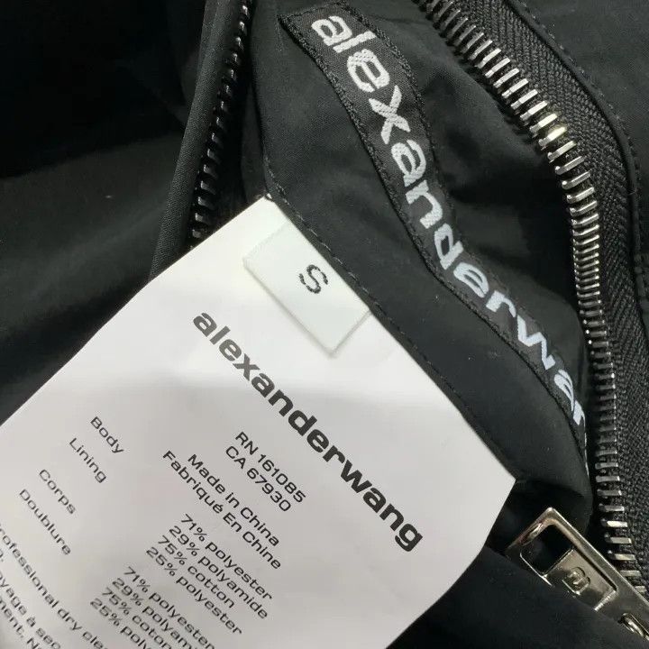 Alexander Wang Alexander Wang Hoodie Zip Jacket Black 0079 Size S / US 4 / IT 40 - 6 Thumbnail