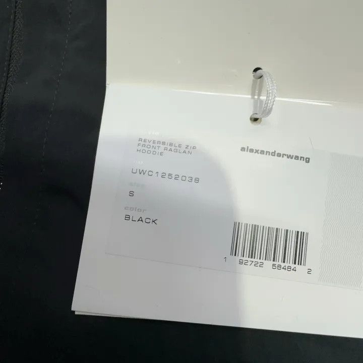 Alexander Wang Alexander Wang Hoodie Zip Jacket Black 0079 Size S / US 4 / IT 40 - 8 Thumbnail