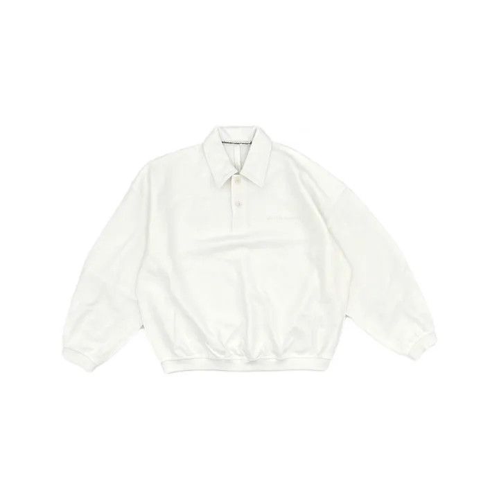 Alexander Wang Alexander Wang White Casual Long Sleeve Polo 0079 Size XXS / US 00 / IT 34 - 2 Thumbnail