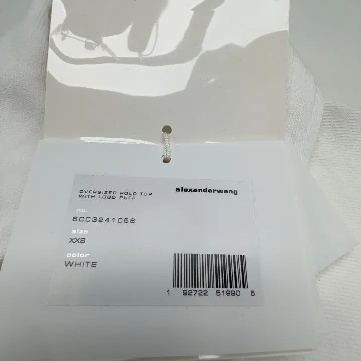 Alexander Wang Alexander Wang White Casual Long Sleeve Polo 0079 Size XXS / US 00 / IT 34 - 6 Thumbnail