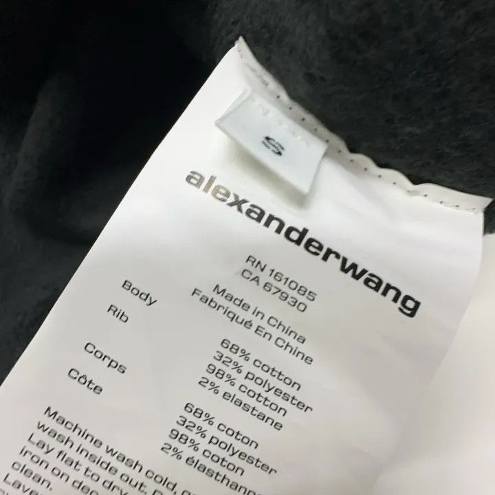 Alexander Wang Alexander Wang Black Star Logo Hoodie 0079 Size S / US 4 / IT 40 - 6 Thumbnail