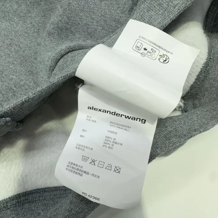 Alexander Wang Alexander Wang SS24 Star Logo Printed Hoodie 0079 Size XL / US 12-14 / IT 48-50 - 7 Thumbnail