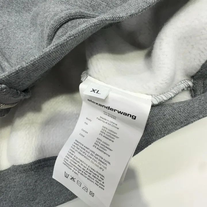 Alexander Wang Alexander Wang SS24 Star Logo Printed Hoodie 0079 Size XL / US 12-14 / IT 48-50 - 6 Thumbnail