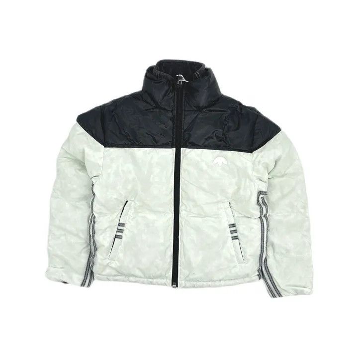 Adidas Alexander Wang Colorblock Puffer Jacket 0079 Size XXS / US 00 / IT 34 - 2 Thumbnail