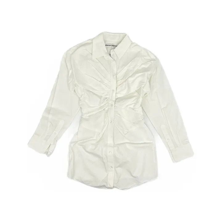 Alexander Wang Alexander Wang Stylish Button-Up Solid Shirt 0079 Size S / US 4 / IT 40 - 2 Thumbnail