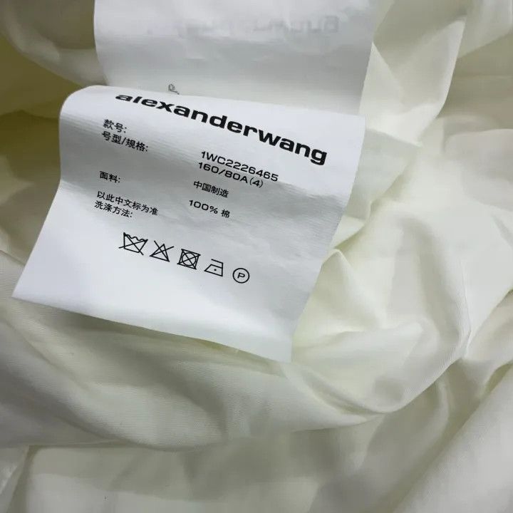 Alexander Wang Alexander Wang Stylish Button-Up Solid Shirt 0079 Size S / US 4 / IT 40 - 4 Thumbnail