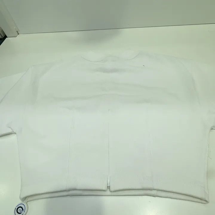 Alexander Wang Alexander Wang Cropped Short Sleeve T-Shirt 0079 Size XS / US 0-2 / IT 36-38 - 12 Thumbnail