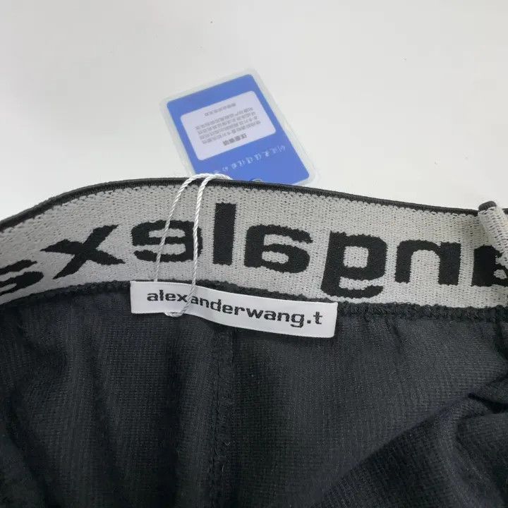 Alexander Wang Alexander Wang Black Corduroy Shorts for Women 0079 Size 23" - 5 Thumbnail