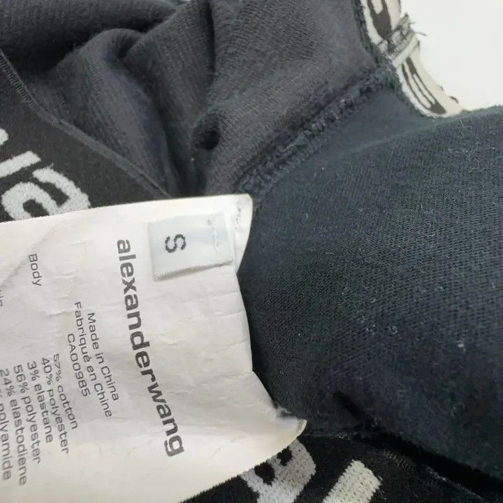Alexander Wang Alexander Wang Black Corduroy Shorts for Women 0079 Size 23" - 4 Thumbnail
